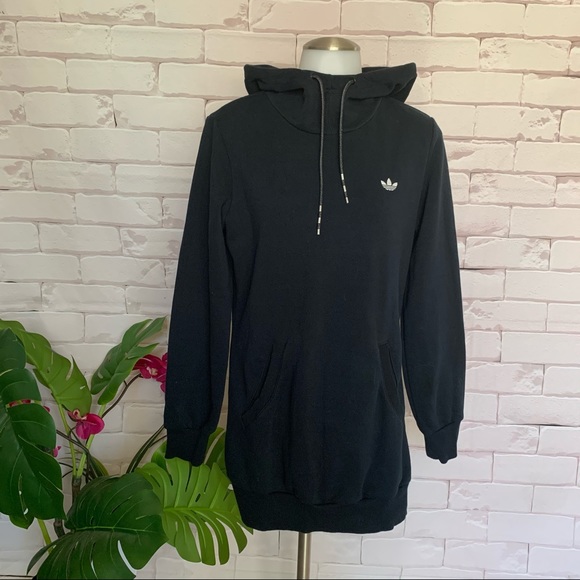 adidas Tops - adidas Originals Casual Long Black Hoodie Women’s